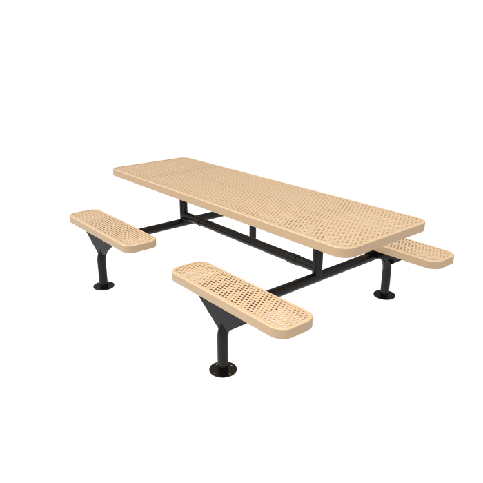 Rivendale Rectangular Nexus Pedestal Table