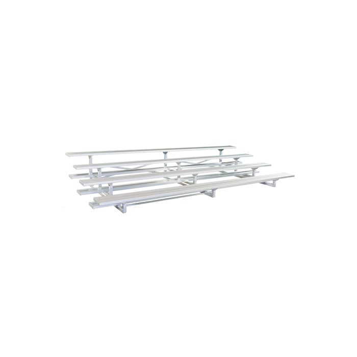 Basic 4 Row 8" Rise Bleachers
