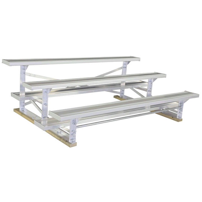 Basic 3 Row 7" Rise Bleachers