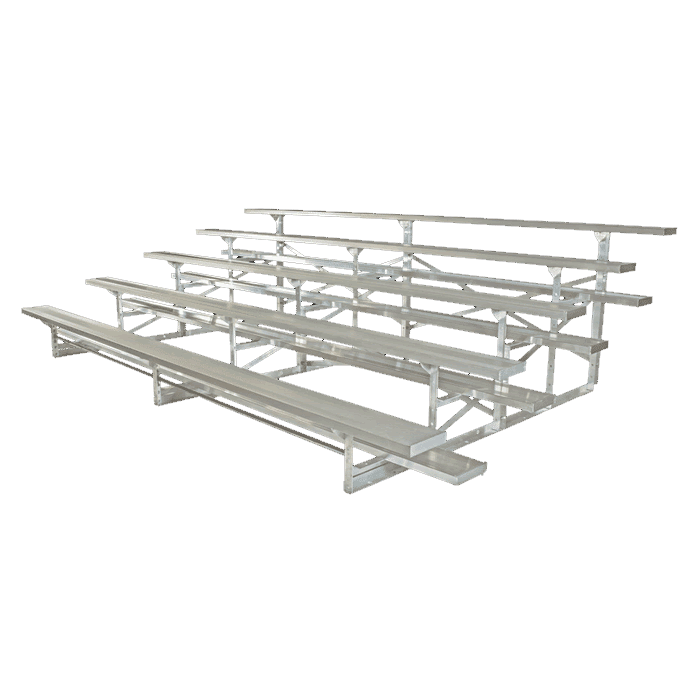 Basic 5 Row 8" Rise Bleachers