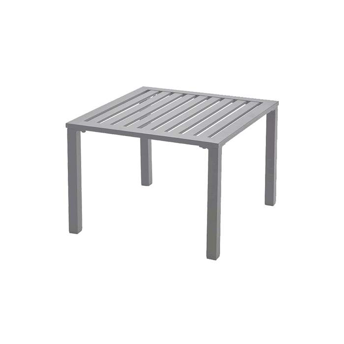 Sunset 20" x 20" Aluminum Low Table