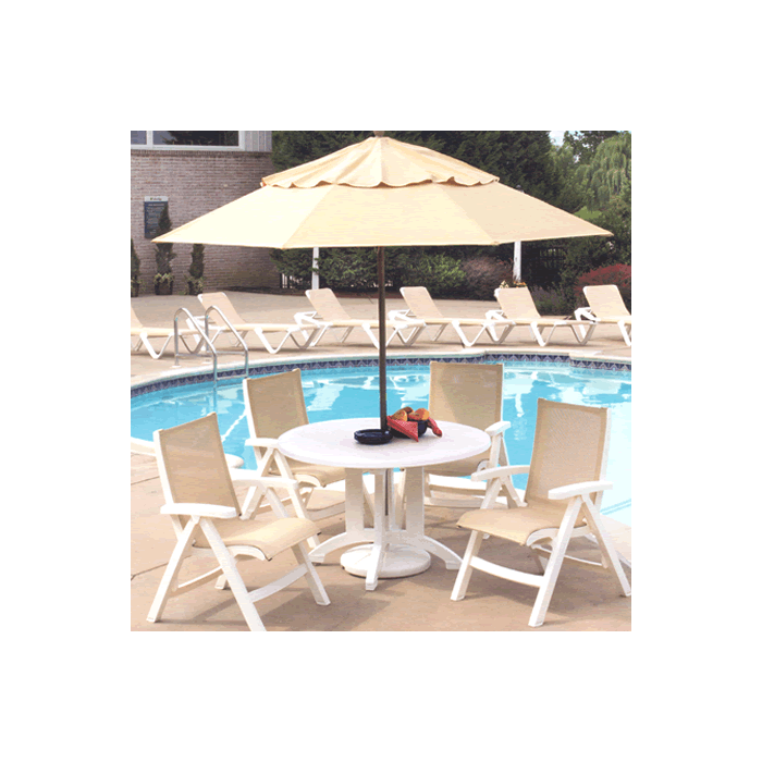 Jamaica Beach Midback Folding Sling Chair