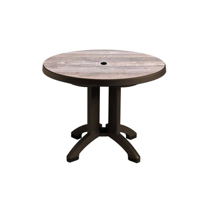 Aquaba 38" Round Folding Table