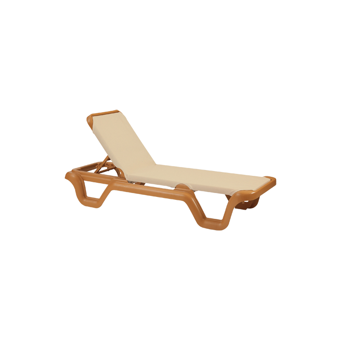 Marina Adjustable Sling Chaise Lounge without Arms