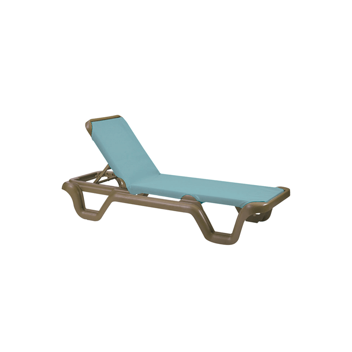 Marina Adjustable Sling Chaise Lounge without Arms