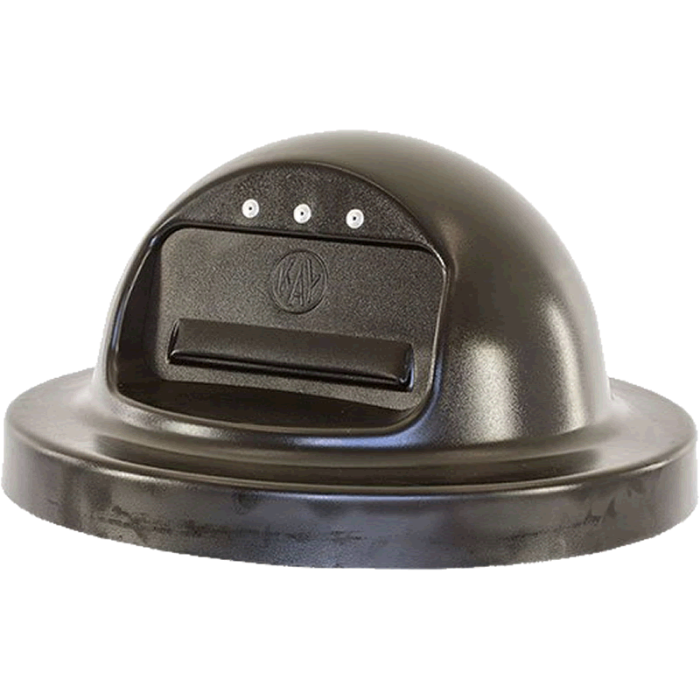 Polydome Lid for Round Receptacle