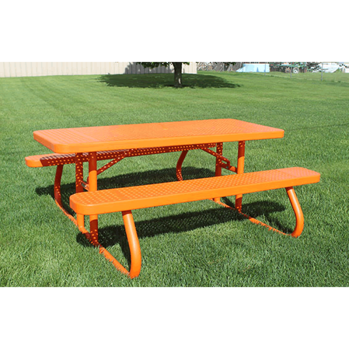 Champion Series Rectangle Picnic Table - Free Standing