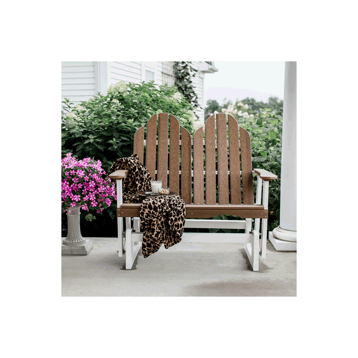 Classic Adirondack Glider