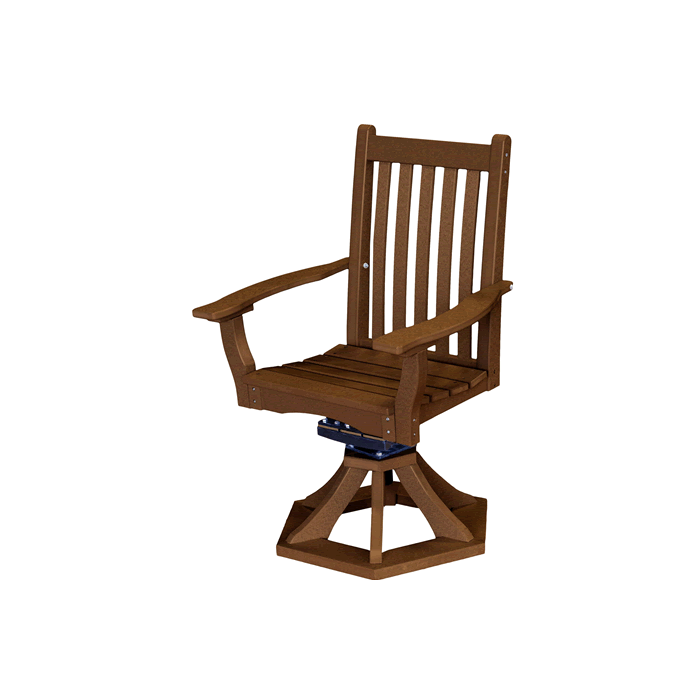 Classic Swivel Dining Arm Chair