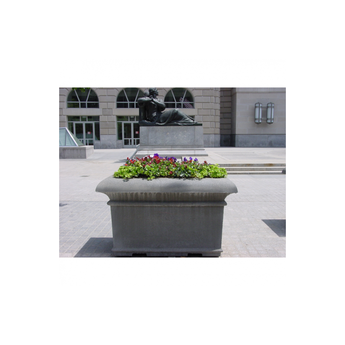 Aurora Series Square Concrete Planter