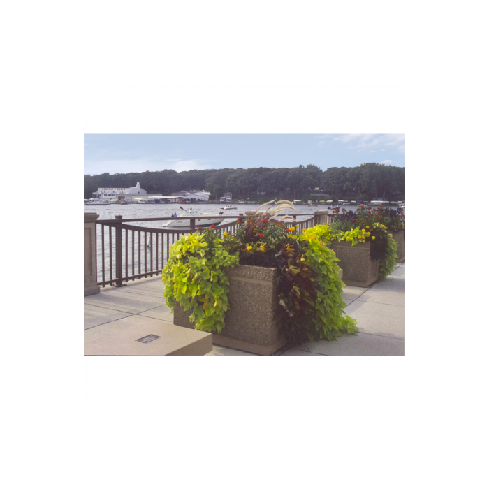 SP Series Square Concrete Planter
