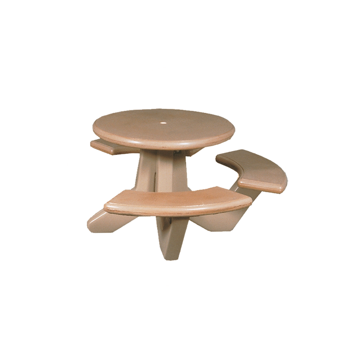 Concrete Round Top