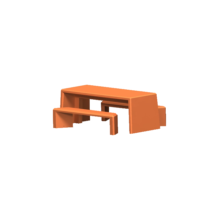 UT Series Concrete Monster Table