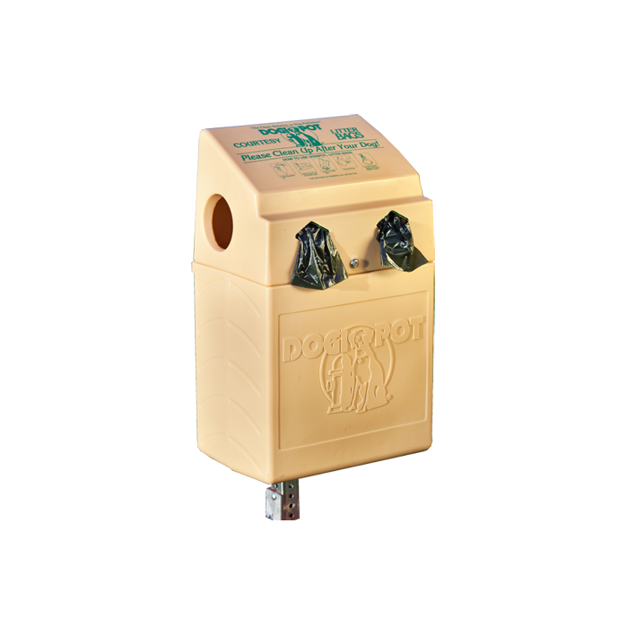 Dogvalet Polythene Bag Dispenser / Waste Container