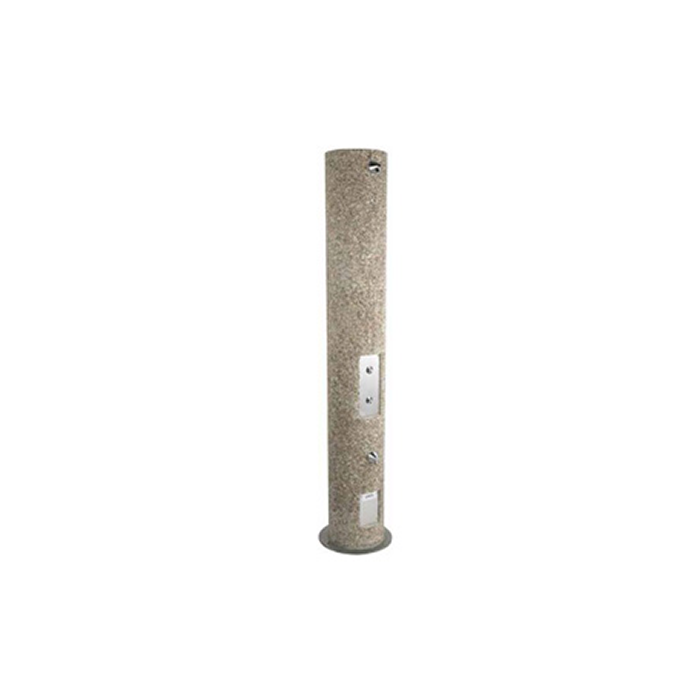 Aggregate Pedestal Outdoor Body and Foot Shower