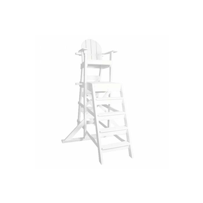 Tall Lifeguard Chair With Front Ladder