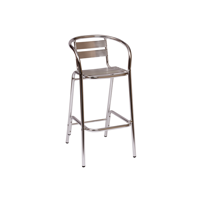 Capri Outdoor Arm Barstool