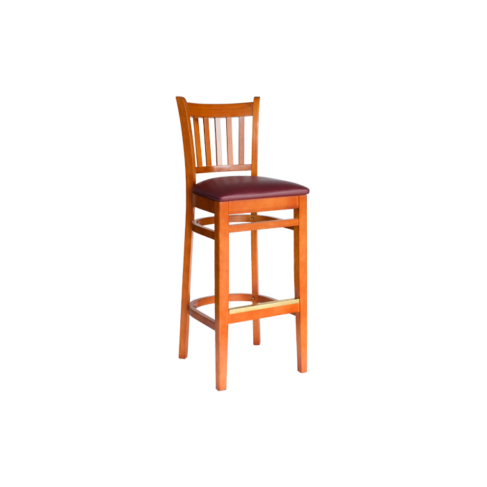 Delran Slat Back Barstool