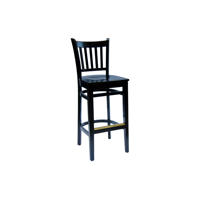 Delran Slat Back Barstool