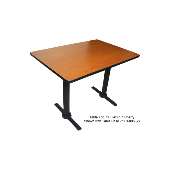 Double Sided Laminate Indoor Table Top, 24 x 42"