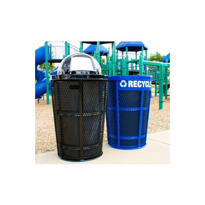 Expanded Metal Outdoor Container