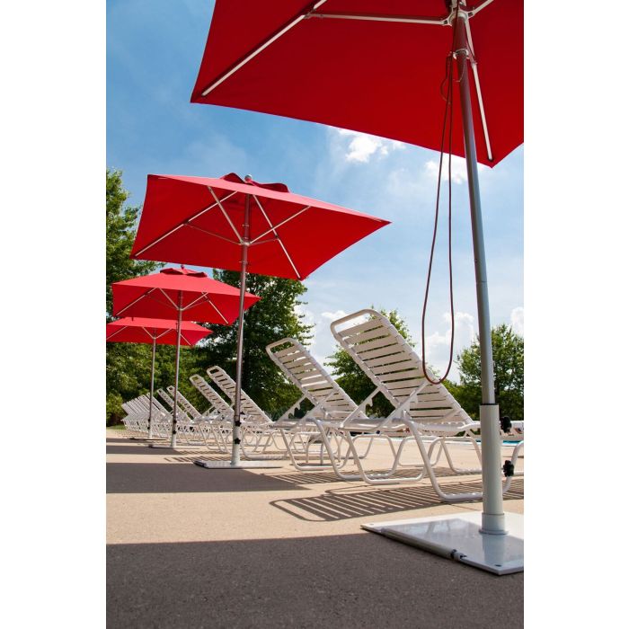 Steel Plate Umbrella Base with Wheels
