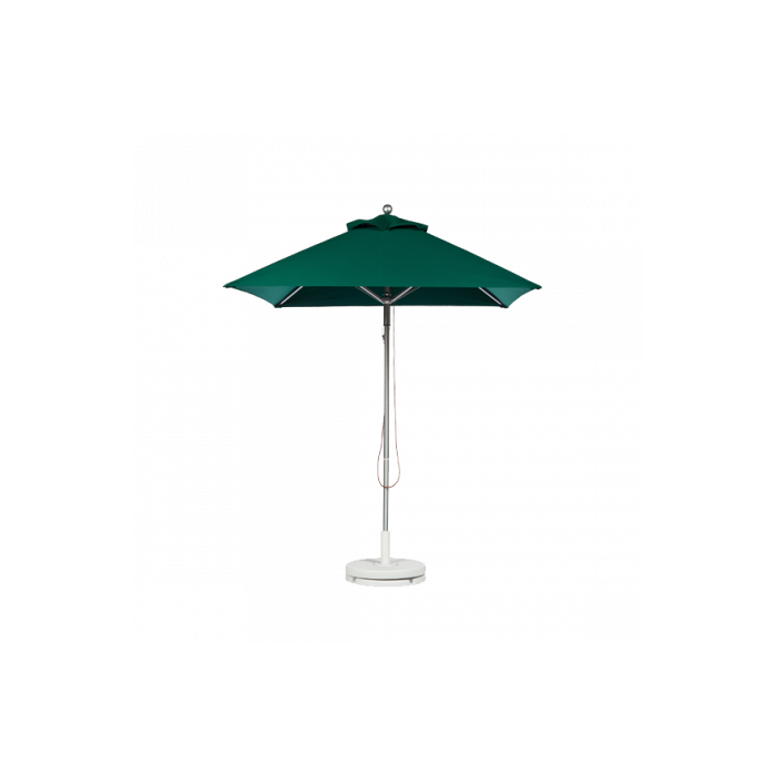 Greenwich Series Square Aluminum Market Umbrella
