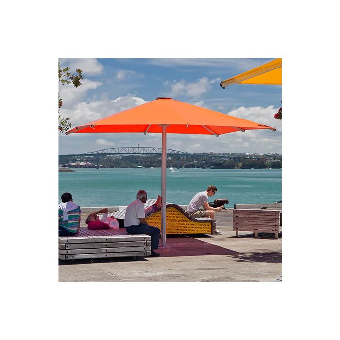 Nova Series 13' Square Giant Center Post Umbrella