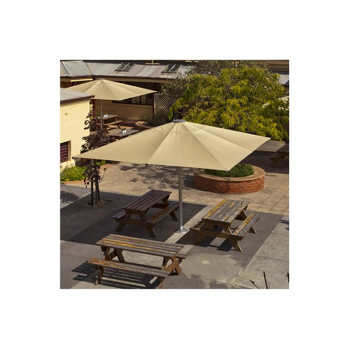 Nova Series 13' Square Giant Center Post Umbrella