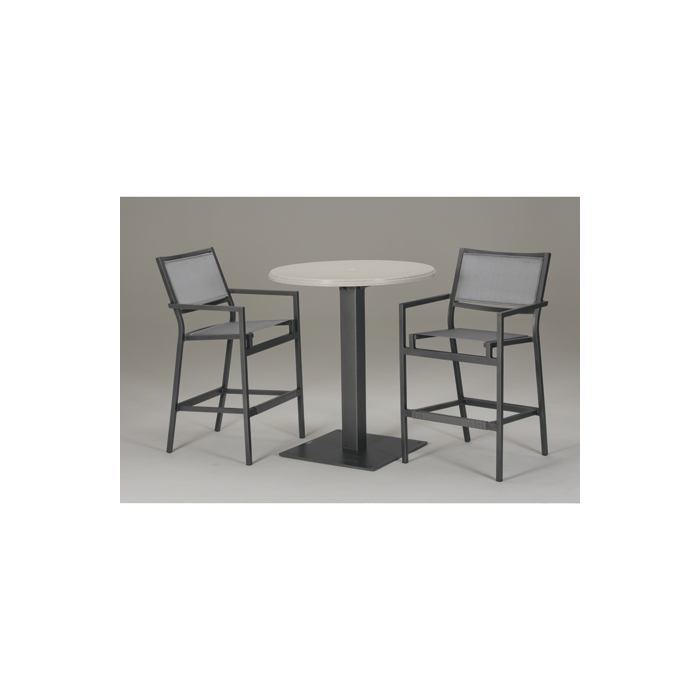 Cabana Club Sling Dining Stationary Bar Stool