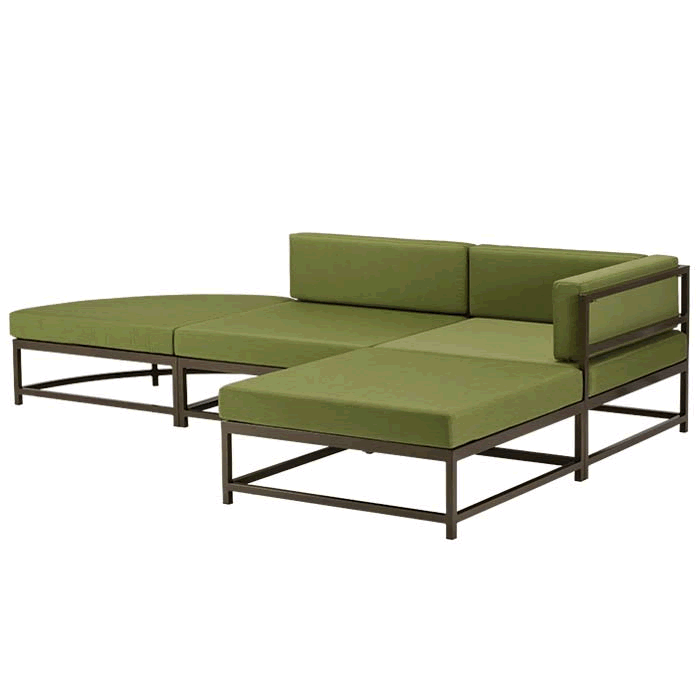 Cabana Club Cushion Square Corner Module