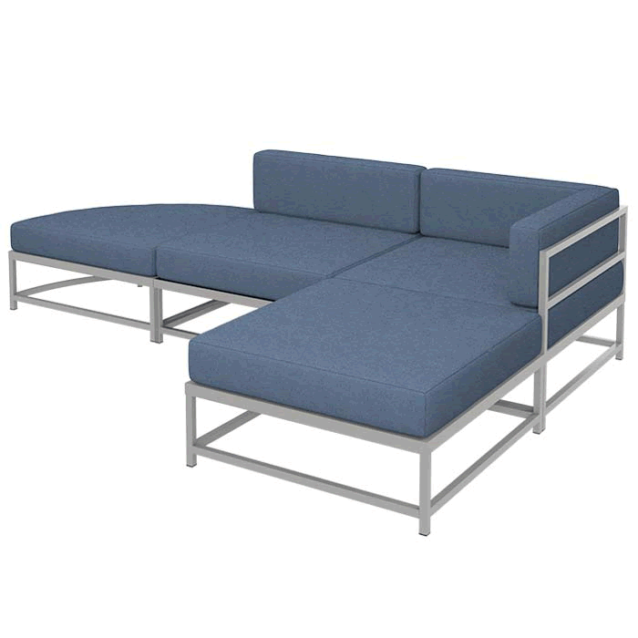 Cabana Club Cushion Square Corner Module