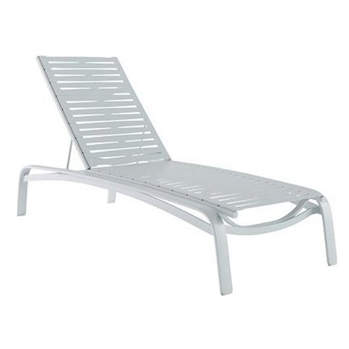 Laguna Beach EZ Span Aluminum Stackable Chaise Lounge