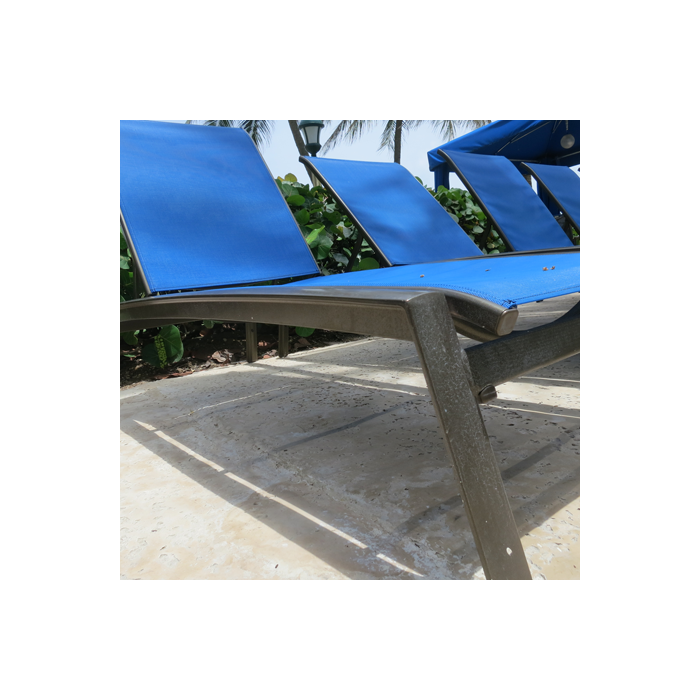 Elance Relaxed Sling Armless Chaise Lounge