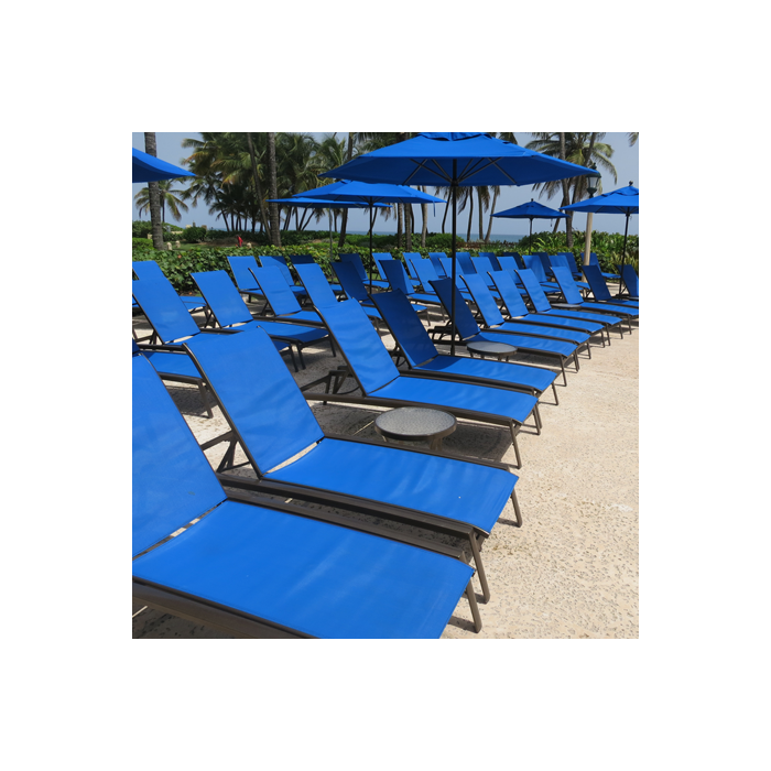 Elance Relaxed Sling Armless Chaise Lounge