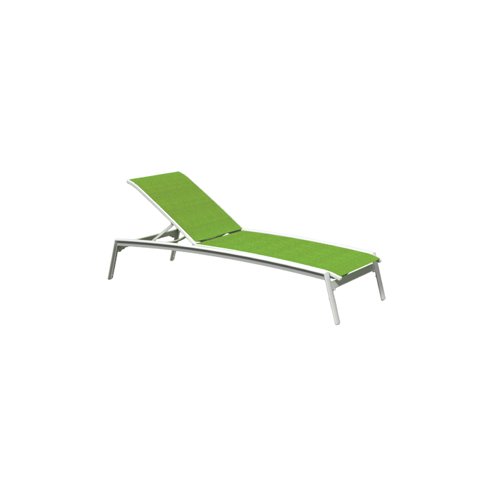 Elance Relaxed Sling Armless Chaise Lounge