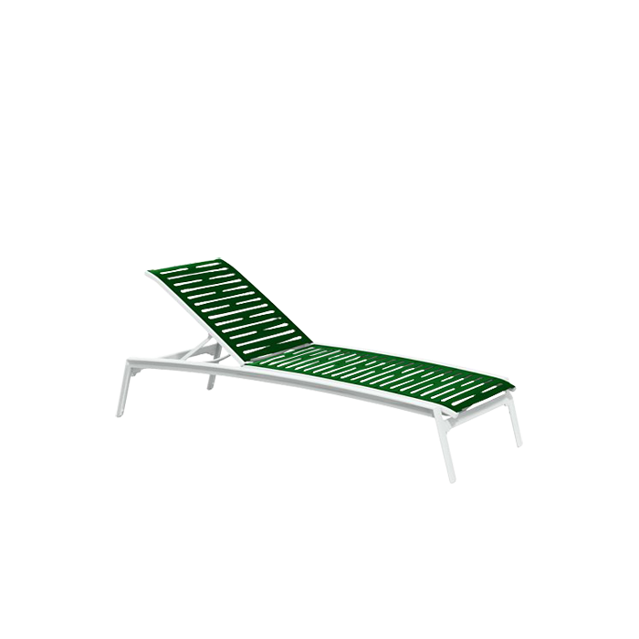 Elance Segment Armless Chaise Lounge