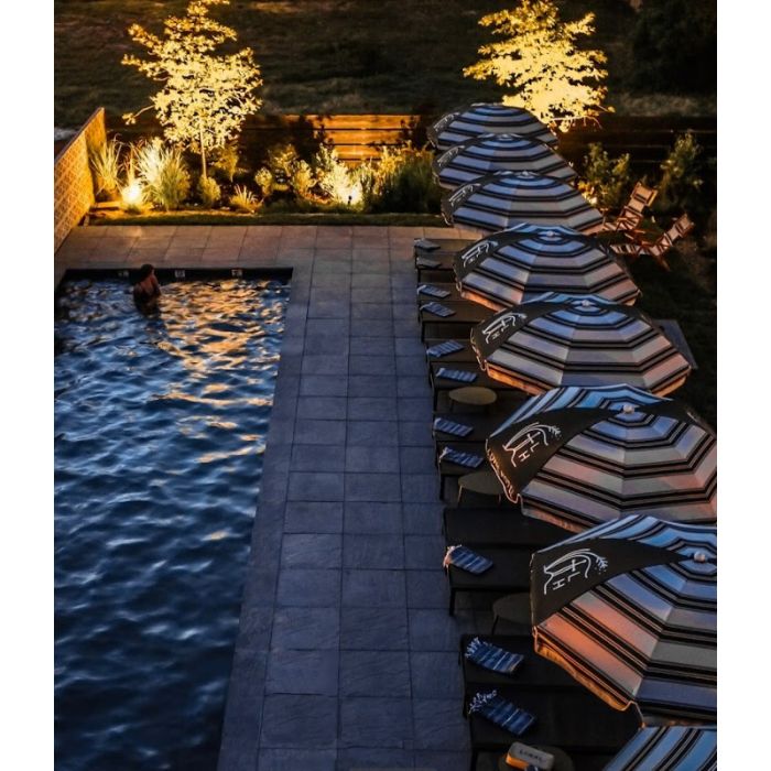 Catalina Modern Fiberglass Patio Umbrella