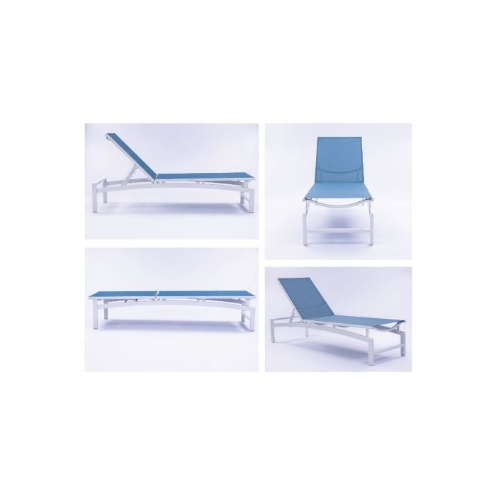 16" Malibu Sling Chaise Lounge