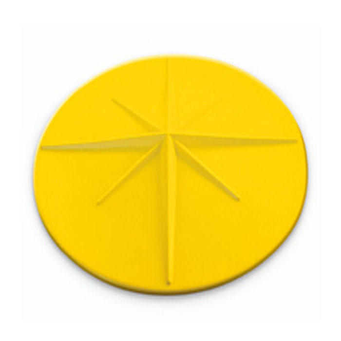 Starburst Round Fiberglass Umbrella