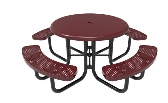 Rivendale Round Solid Top Portable Table