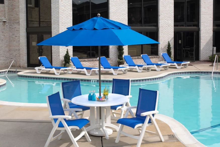 Jamaica Beach Midback Folding Sling Chair