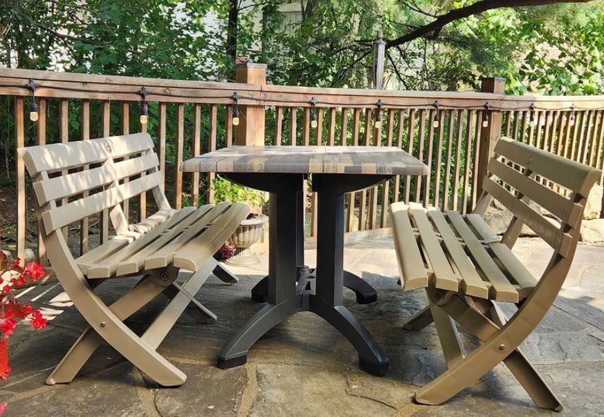Atlanta 48" x 32" Molded Melamine Table