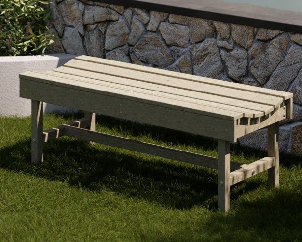Classic Vineyard Bench