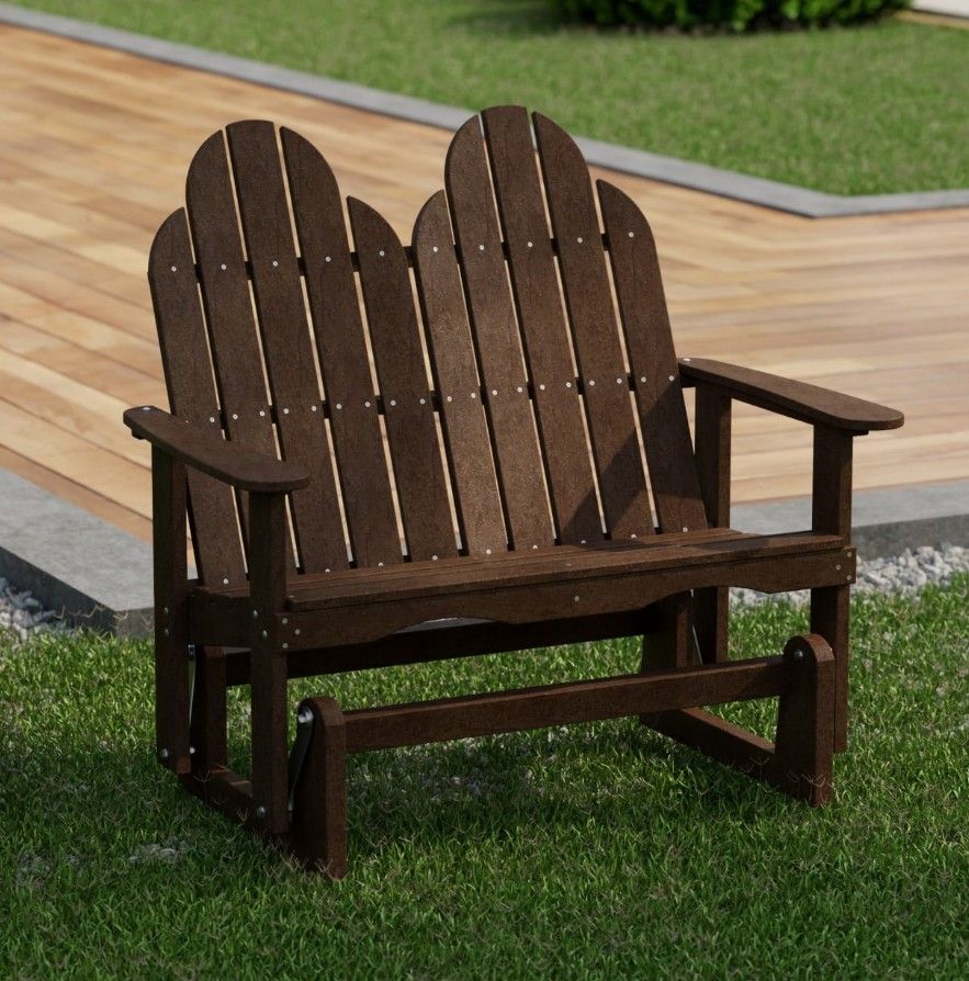 Classic Adirondack Glider