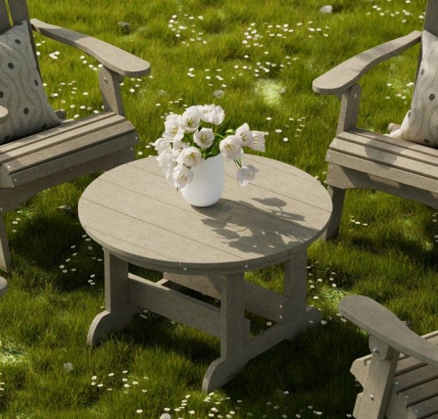 Heritage 31.5" Round Conversation Table