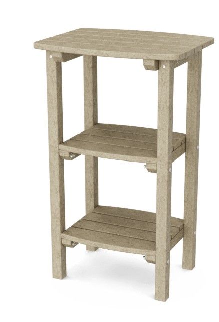 Classic 3-Shelf Side Table