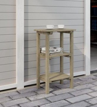 Classic 3-Shelf Side Table