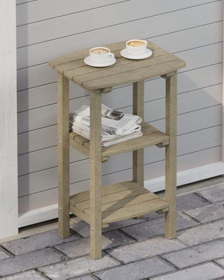 Classic 3-Shelf Side Table