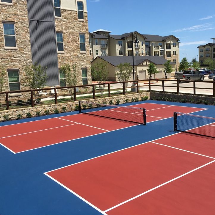 Premier Surface Mount Pickleball Posts, 3" Square x 36" Tall